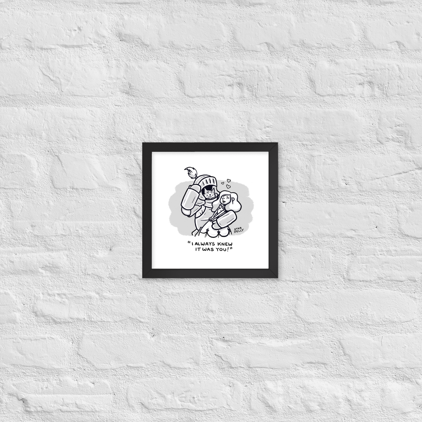 Cat Knight | Framed Print