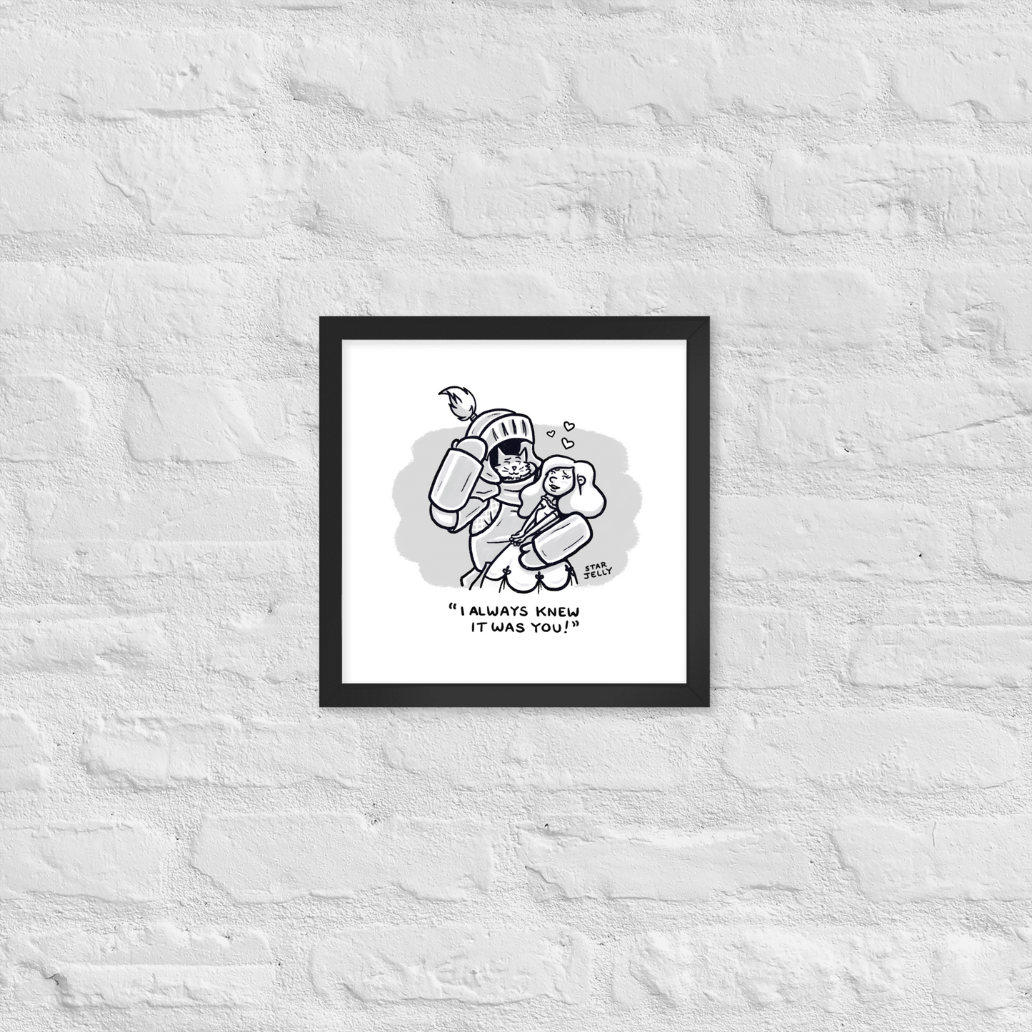 Cat Knight | Framed Print