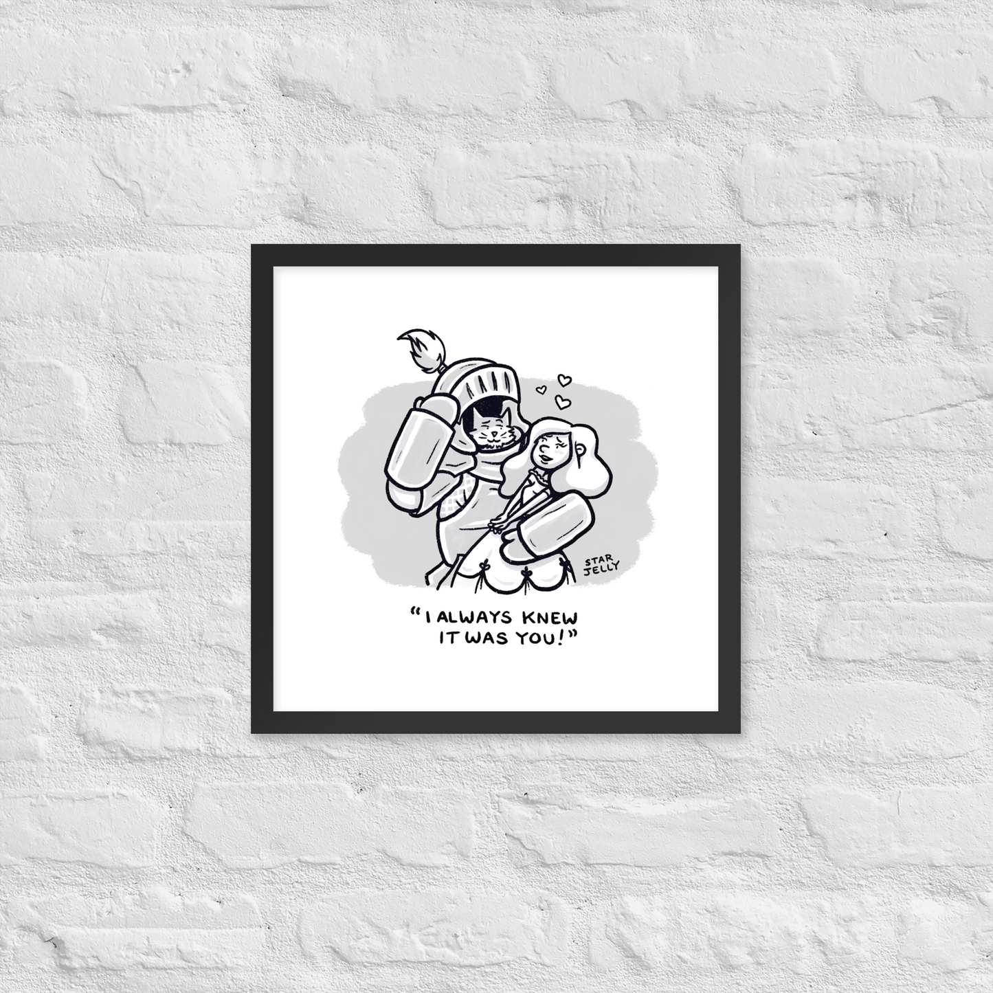Cat Knight | Framed Print