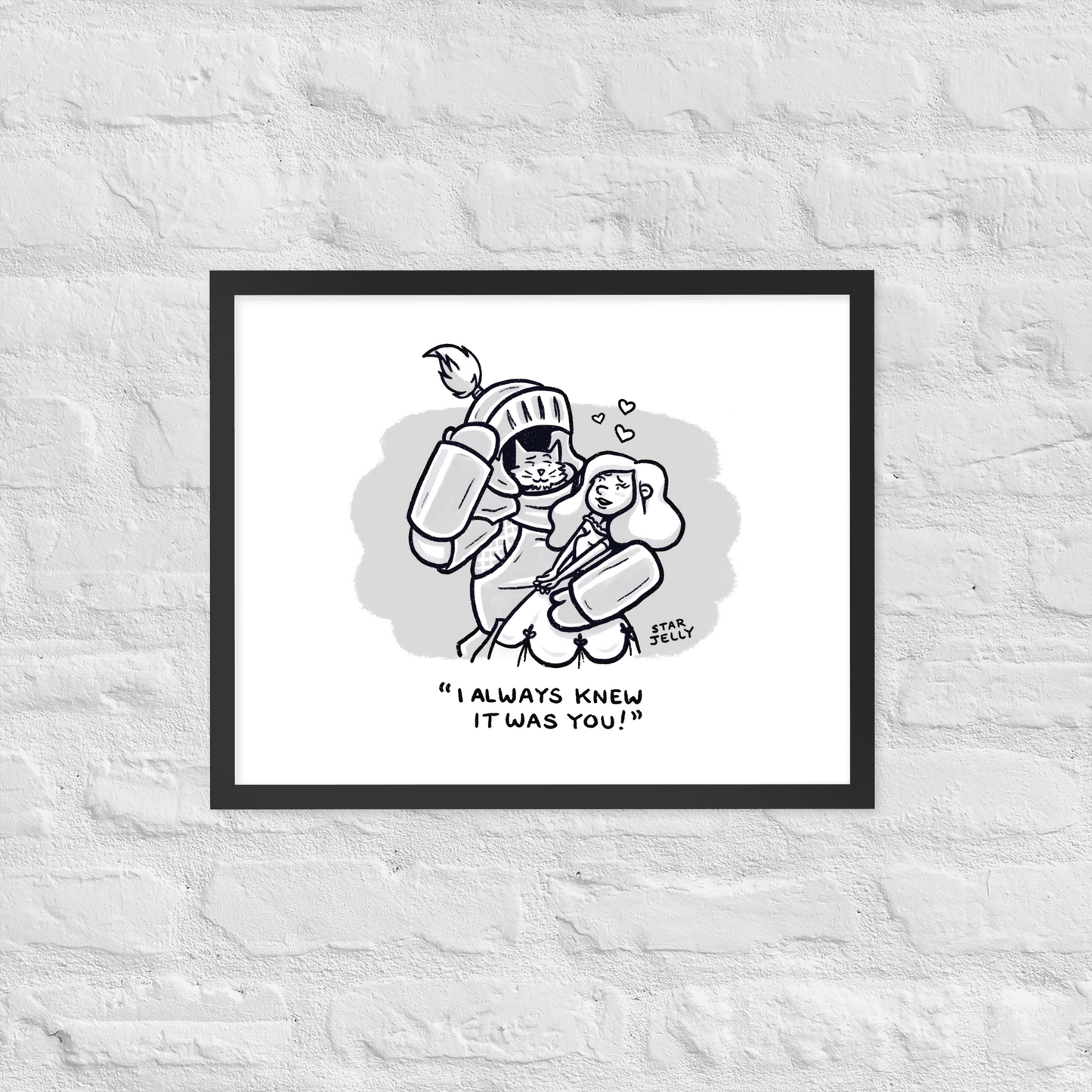 Cat Knight | Framed Print