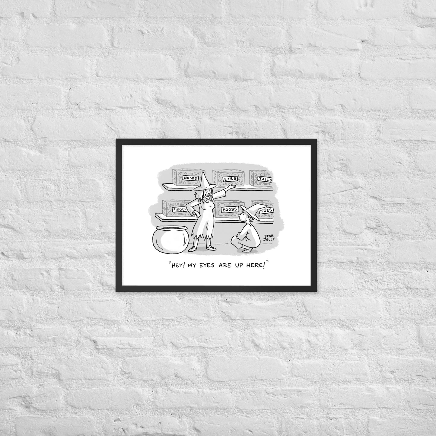 Witch Eyes | Framed Print