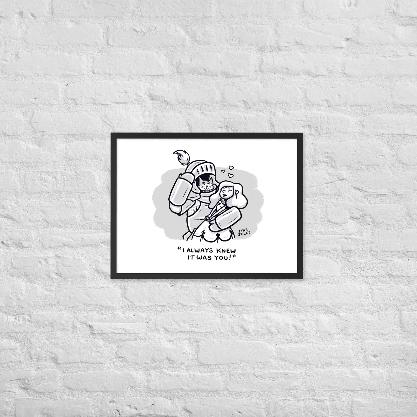 Cat Knight | Framed Print