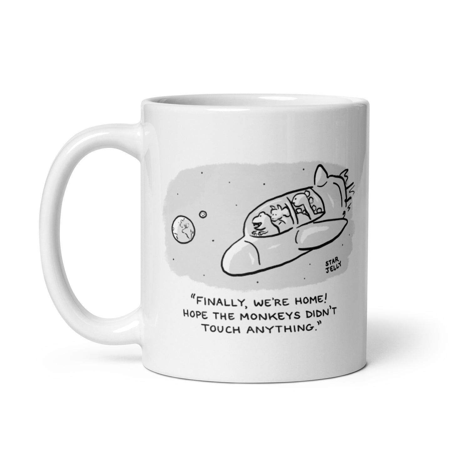 Dinosaurs in Space | Mug