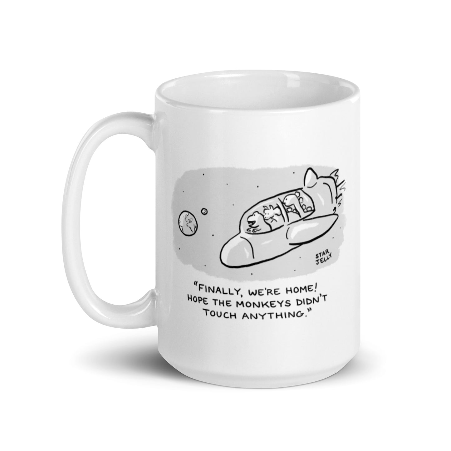 Dinosaurs in Space | Mug