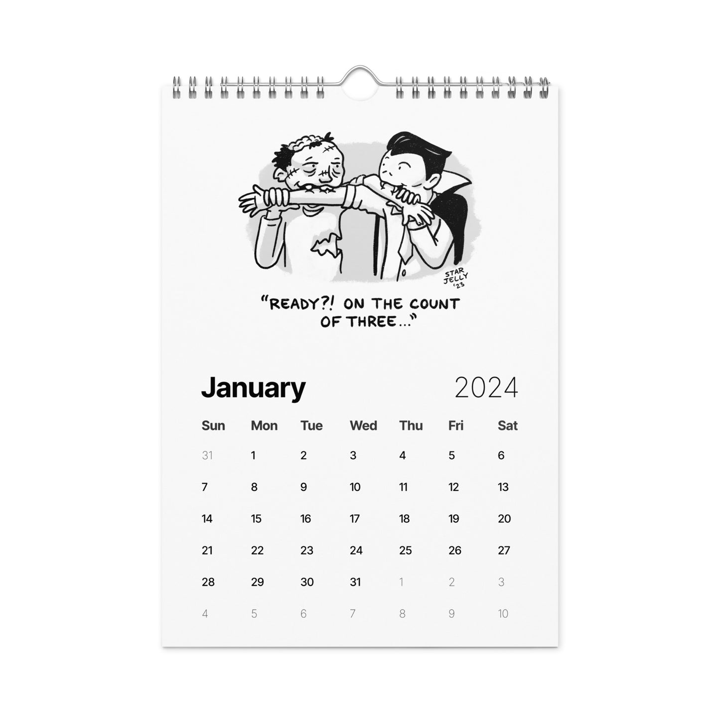 Star Jelly Comics | 2024 Calendar